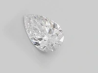 Diamant-peer vorm 0,50 cts de vs - afbeelding 3 van  5