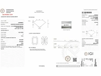 Diamant radiant 2.02 ct igi - afbeelding 4 van  4
