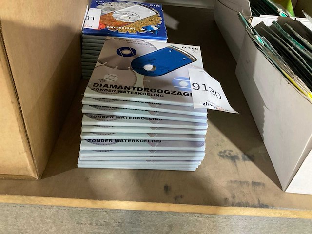 Diamant slijpschijf zaagblad (12x) - afbeelding 2 van  2