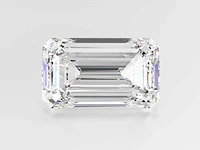 Diamant-smaragd vorm 2 cts - igi gecertificeerd e vs2
