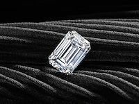 Diamant-smaragd vorm 2 cts - igi gecertificeerd e vs2 - afbeelding 2 van  4