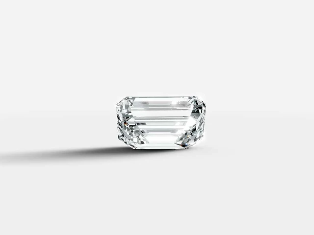 Diamant-smaragdvorm 0,50 cts de vs - afbeelding 4 van  5