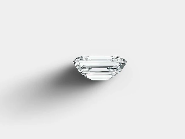 Diamant-smaragdvorm 0,50 cts de vs - afbeelding 5 van  5