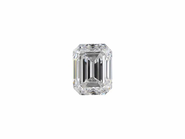 Diamant-smaragdvorm 1,0 cts de vs - afbeelding 3 van  5