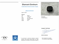 Diamant zwart 4.01 ct - afbeelding 3 van  5