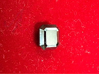 Diamant zwart smaragd vorm 3.44 ct