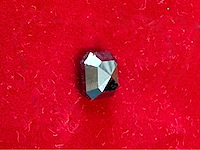 Diamant zwart smaragd vorm 3.44 ct - afbeelding 3 van  4