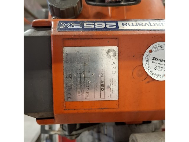 Diamantboor in bok, husqvarma, 265rx - afbeelding 11 van  13