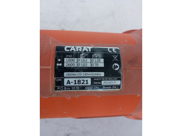 Diamantboormachine - 75mm - 230v, carat, a1821n, 2022 - afbeelding 10 van  12