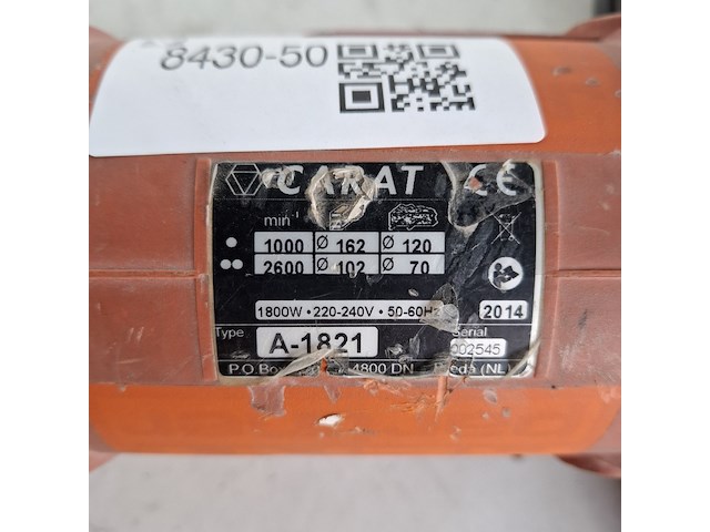 Diamantboormachine - 75mm - 230v carat, a1821n, bouwjaar 2014 - afbeelding 6 van  8