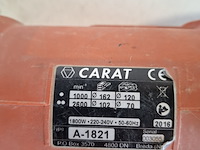 Diamantboormachine - 75mm - 230v carat, a1821n, bouwjaar 2016 - afbeelding 5 van  6