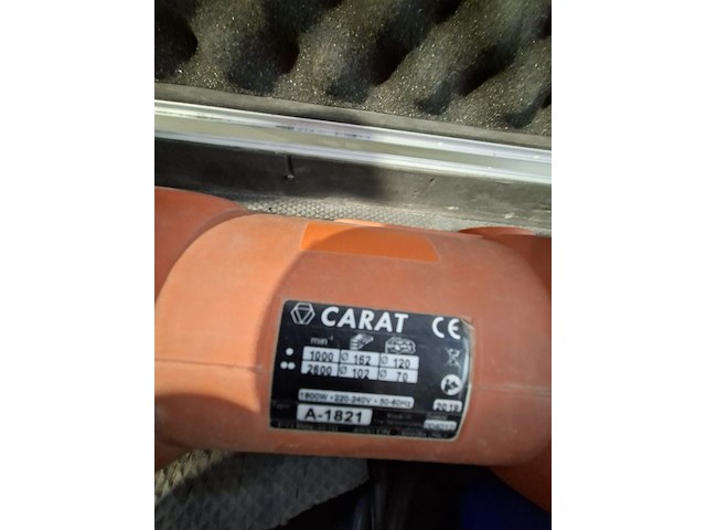 Diamantboormachine - 75mm - 230v carat, a1821n, bouwjaar 2019 - afbeelding 2 van  5