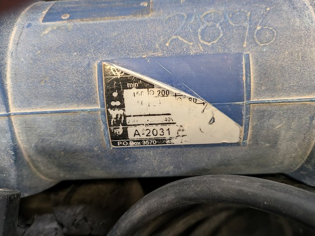 Diamantboormachine beton carat, bouwjaar onbekend - afbeelding 3 van  3