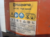 Diamantboormachine met statief 250mm 230v husqvarna, dm280 / ds250, bouwjaar 2017 - afbeelding 9 van  10