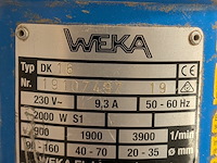 Diamantboormachine , weka, dk16 - afbeelding 6 van  9