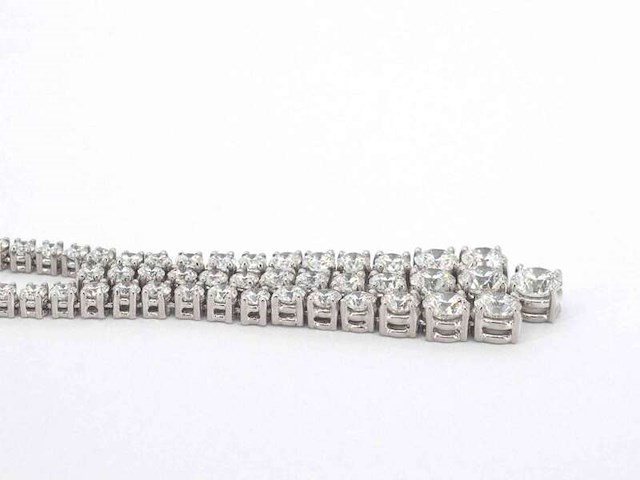 Diamanten collier met 7.50 carat aan briljanten - afbeelding 11 van  13