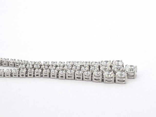Diamanten collier met 7.50 carat briljant geslepen - afbeelding 11 van  13
