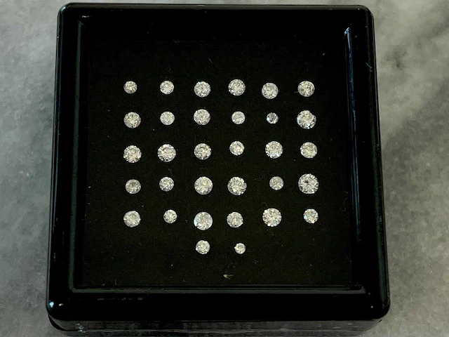 Diamanten lotje 1.04 ct - afbeelding 1 van  3