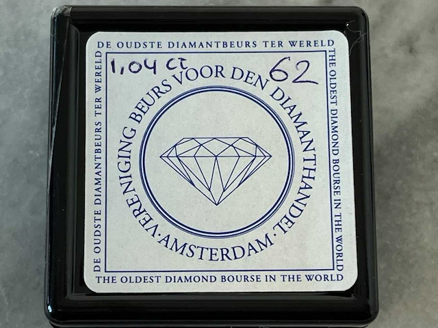Diamanten lotje 1.04 ct - afbeelding 2 van  3