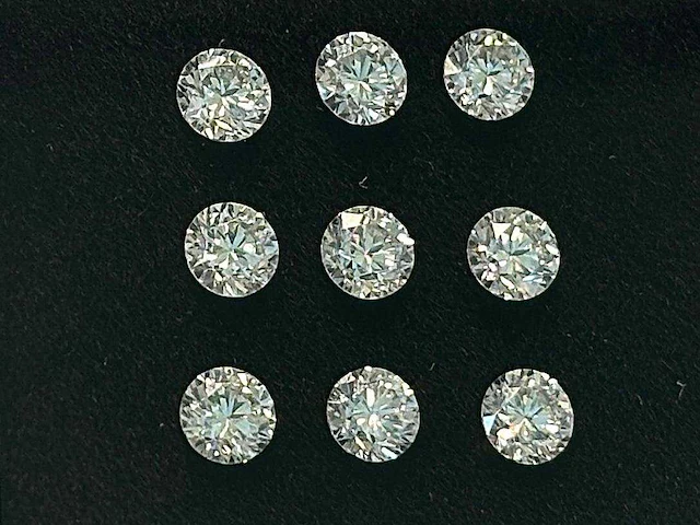 Diamanten lotje 2.08 ct - afbeelding 1 van  3