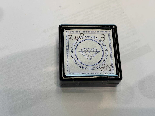 Diamanten lotje 2.08 ct - afbeelding 2 van  3