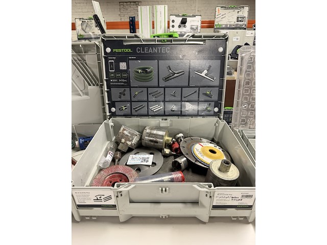 Diamantgereedschap, bladen en boren in festool systainer - afbeelding 1 van  9