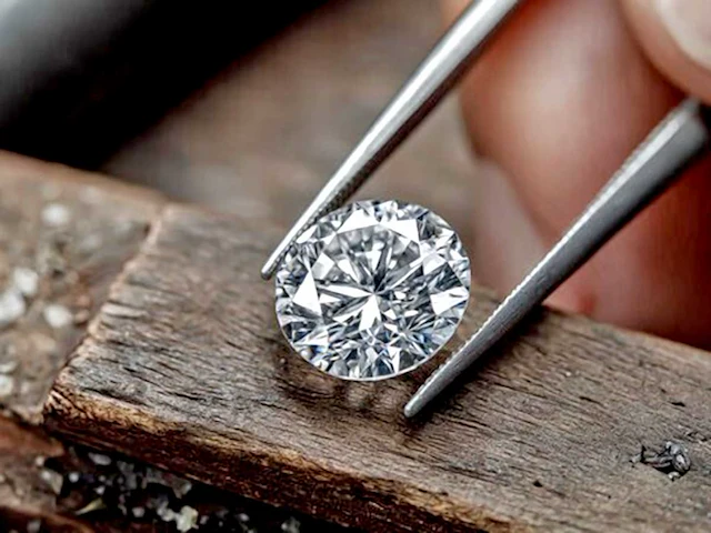 Diamantronde vorm 0,70 cts de vs - afbeelding 2 van  6