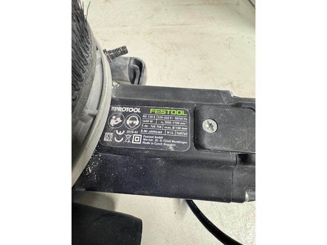 Diamantslijper festool, renofix rg 130 e-plus - afbeelding 5 van  7