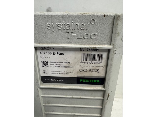 Diamantslijper festool, renofix rg 130 e-plus - afbeelding 7 van  7