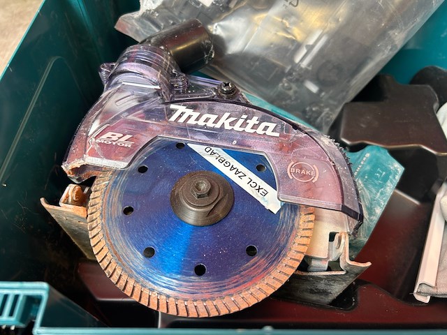 Diamantsnijder set in koffer, makita - afbeelding 4 van  6