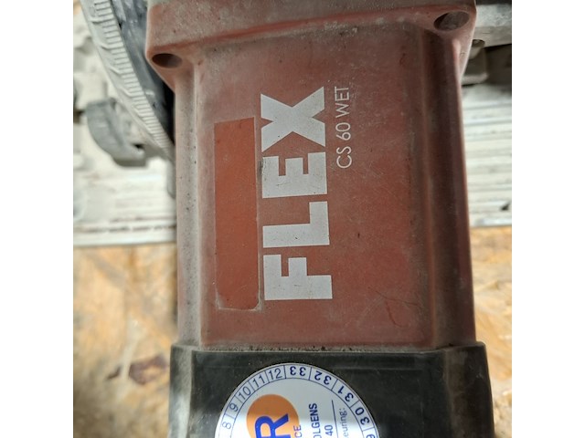 Diamantzaag, flex, cs60 wet - afbeelding 6 van  9