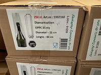 Diamantzakken diameter 21cm-lengte 60cm (3000x) - afbeelding 1 van  1