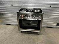 Diamond - c5fv6 - gasfornuis met elektrische oven - afbeelding 1 van  10