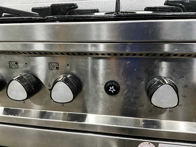 Diamond - c5fv6 - gasfornuis met elektrische oven - afbeelding 9 van  10