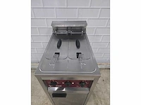 Diamond - fsm-2 - fryer line plus - rvs dubbele friteuse - afbeelding 6 van  7