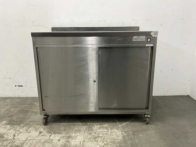 Diamond - mc-03 bret/mrx - mobiel rvs meubel voor pannenkoeken - afbeelding 4 van  8