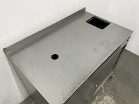 Diamond - mc-03 bret/mrx - mobiel rvs meubel voor pannenkoeken - afbeelding 6 van  8