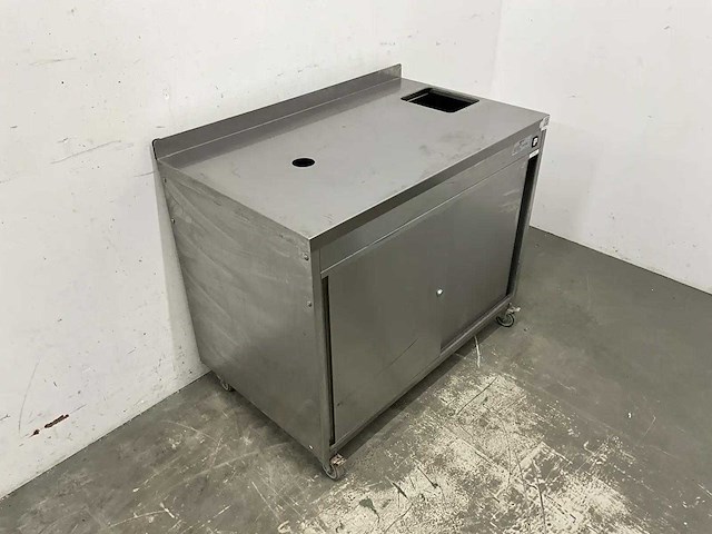 Diamond - mc-03 bret/mrx - mobiel rvs meubel voor pannenkoeken - afbeelding 5 van  8