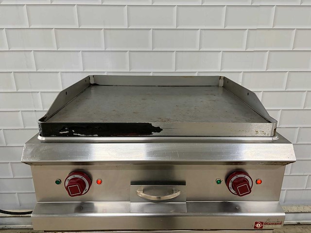 Diamond - rvs opzet - grill- en bakplaat - afbeelding 1 van  7