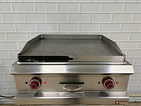 Diamond - rvs opzet - grill- en bakplaat