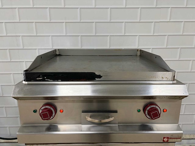 Diamond - rvs opzet - grill- en bakplaat - afbeelding 2 van  7