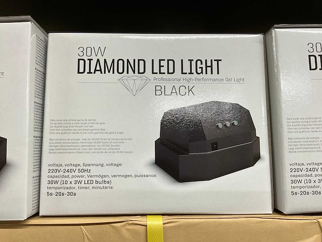 Diamond bqe 1053/b led nagellamp 30w (75x) - afbeelding 1 van  4