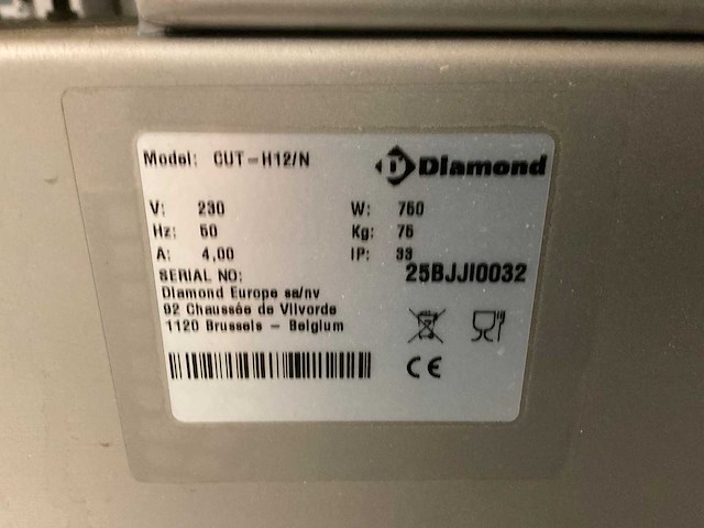 Diamond cut-h12/n horizontale cutter - afbeelding 5 van  5