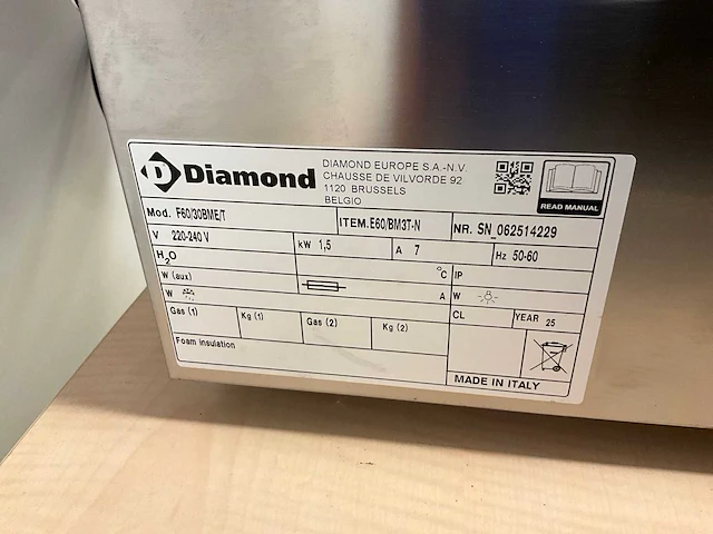 Diamond f60/30bme/t au-bain-marie - afbeelding 8 van  8