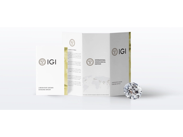 Diamond | oval | 1.10ct ( igi gecertificeerd ) - afbeelding 5 van  7