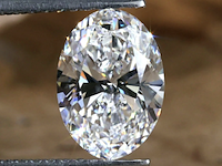 Diamond | oval | 2.50ct ( hrd gecertificeerd ) - afbeelding 1 van  7