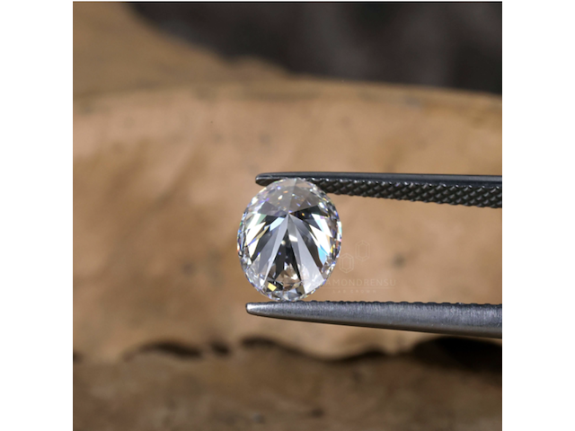 Diamond | oval | 2.50ct ( hrd gecertificeerd ) - afbeelding 2 van  7