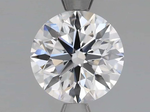 Diamond-ronde 2 ct's - igi gecertificeerd d vvs - afbeelding 1 van  2