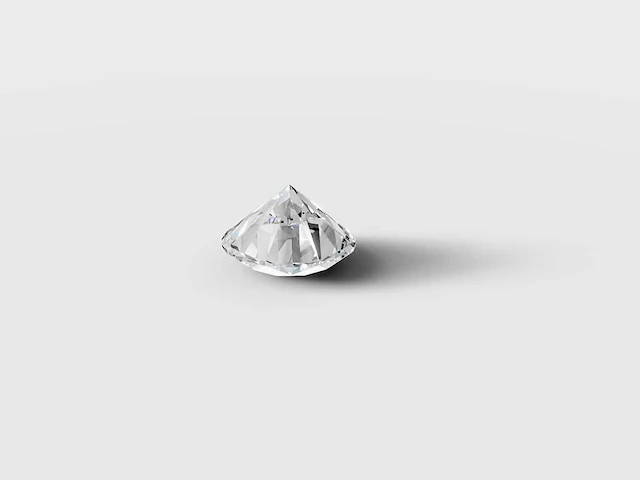 Diamond-ronde 2 cts - igi gecertificeerd f vvs - afbeelding 5 van  6