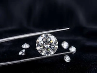 Diamond-ronde 4 cts - igi gecertificeerd d vvs - afbeelding 2 van  4